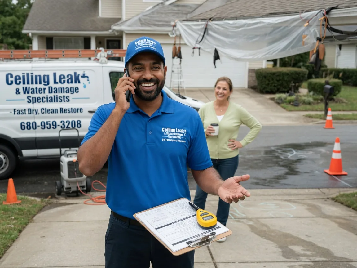 Ceiling Leak Cleanup Montrose, IA FAQs
